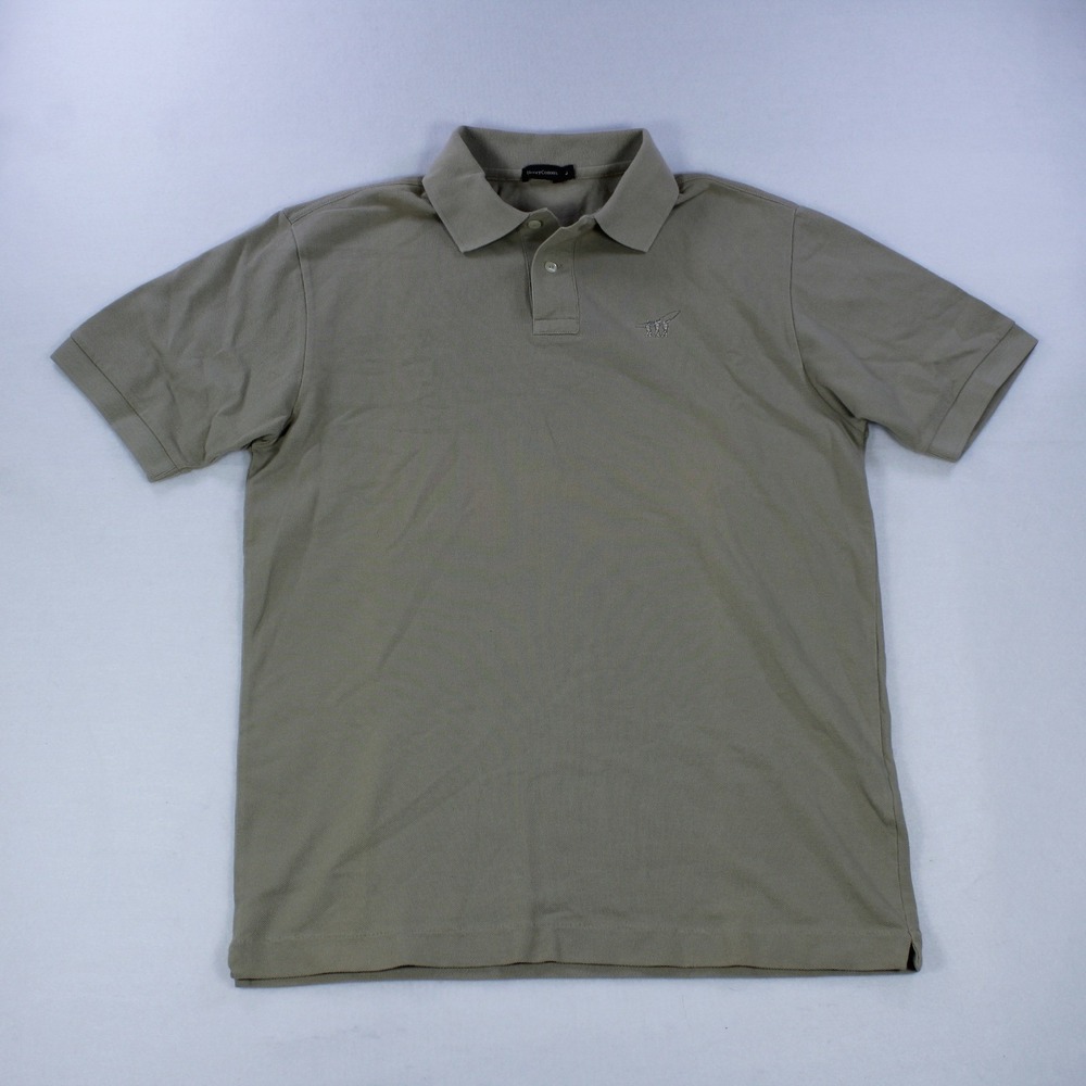 Henry Cotton's Polo Shirt Men's – Size L – Beige – Made in Italy – Short Sleeve